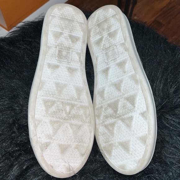 Schutz Leather Sneakers - Picture 3 of 9